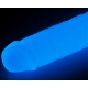 Lumino fosforescerende dildo 19 x 4cm