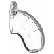 ManCage Chastity Cage Modelo 13 6,5 x 3,4cm Transparente