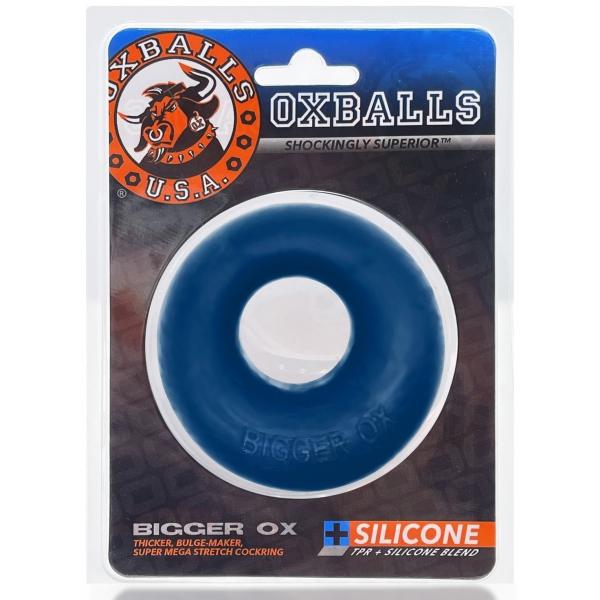 Silikon Cockring Bigger Ox Blau