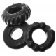 Lot de 3 Cockrings Bonemaker Noirs