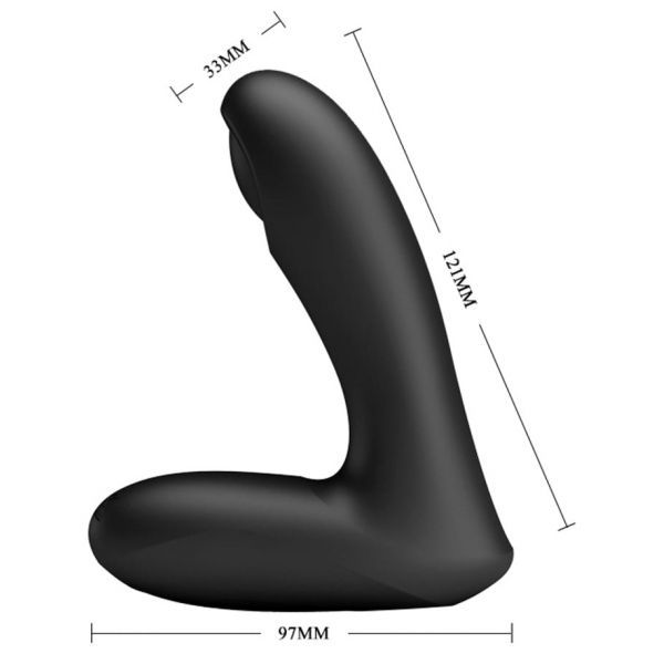 Stimulateur de prostate connecté Archenemy App Pretty Love 9  x 3.2cm