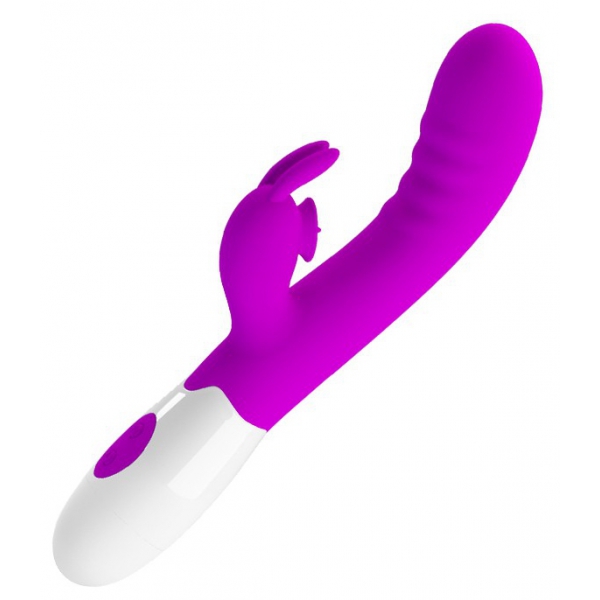 Vibro Rabbit Cerberus Pretty Love 21cm Purple