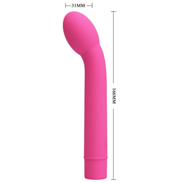 Vibro G-Spot Logan Pretty Love 16 x 3cm Rosa