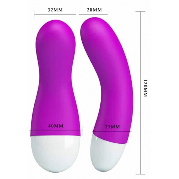 Klitoris-Stimulator Ian Pretty Love 12cm Violett