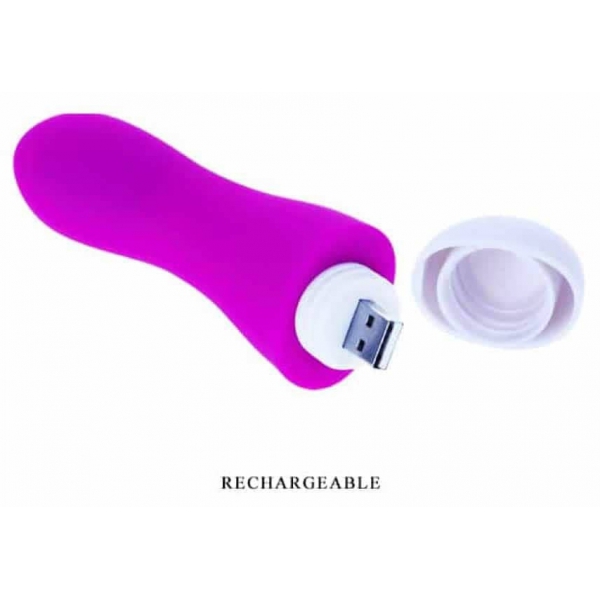 Ian Pretty Love Clitoral Stimulator 12cm Purple