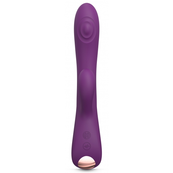 Vibro Rabbit Bunny & Clyde Love to Love 22cm Purple