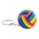 Rainbow Balloon Key Chain