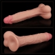 Glijdende Huid Realistische Dildo 19 x 4.8cm