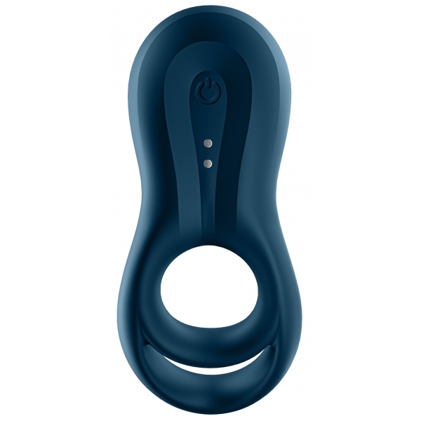 Satisfyer Epic Duo Navy vibrating cockring