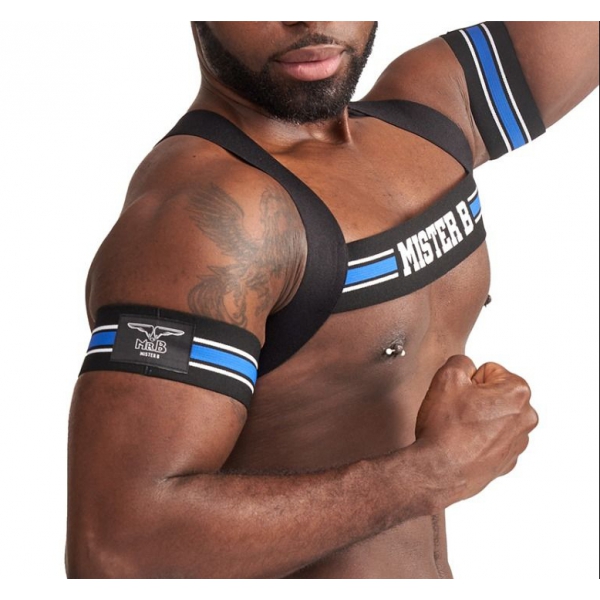 Urban Club Blauwe Biceps Armbanden x2