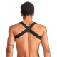 X-Back Elastic Harness Black-Red