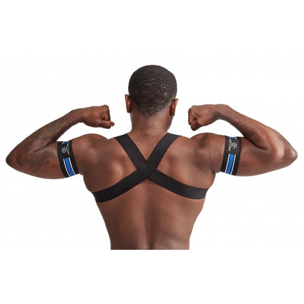 X-Back Elastic Harness Preto-Azul