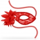 Maske OHMAMA Spitze und Blume Rot