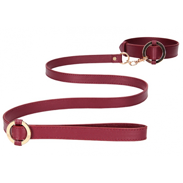 Red Halo Collar Leash