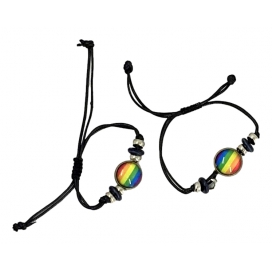 Pride Items Bracelet CIRCLE Rainbow