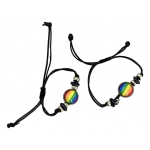 Pride Items Pulsera CIRCLE Rainbow