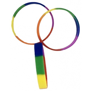 Pride Items Silicone armband PRIDE Regenboog