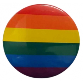 Pride Items Badge métal Rainbow