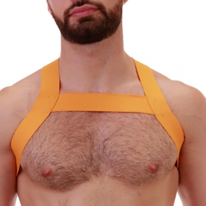 Barcode Berlin MATT Yellow elastic harness