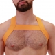 MATT Yellow elastic harness