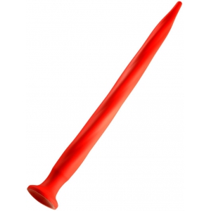 Stretch Worm Stretch Worm Lange Dildo N°5 - 64 x 5.2cm Rood