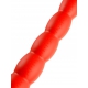 Long Stretch Worm Dildo N°6 - 60 x 6cm Red