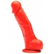 Silikon-Dildo Stretch N°1 - 14 x 3.7cm Rot