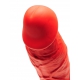 Consolador de silicona Stretch N°2 - 17 x 4,3cm Rojo