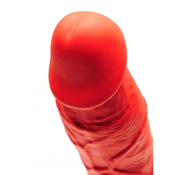 Dildo de Silicone Alongamento N°7 - 32 x 7cm Vermelho