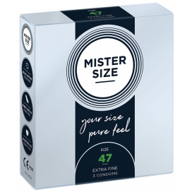 MISTER SIZE Preservativos MISTER SIZE 47mm x3