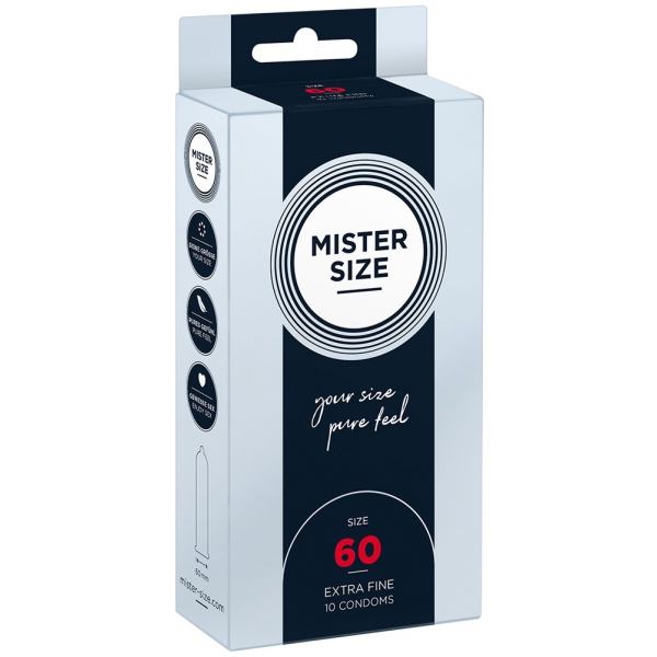 Preservativi MISTER SIZE 60mm x10