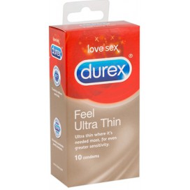 Durex Ultra Thin Condooms x10