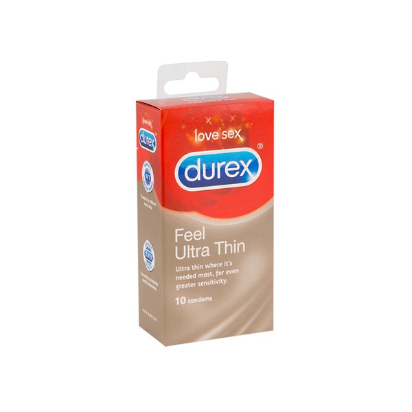 Durex Ultra Thin Condoms x10