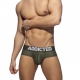 PUSH UP MESH Briefs Khaki