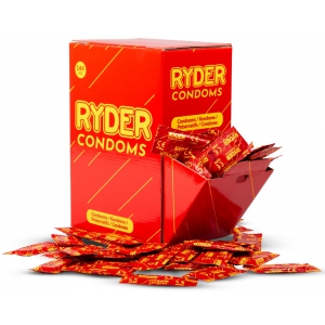 Ryder Condoms Préservatifs Latex RYDER x144