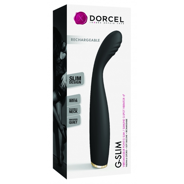 Estimulador Dorcel G-Slim 19cm Negro