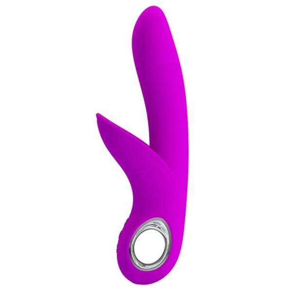 Vibro Conejo Carol Pretty Love 19cm Morado