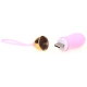 Stripe Sex Vibrating Egg 8.5 x 3cm Pink