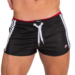 Barcode Berlin Byron Laboratory Shorts Black-White