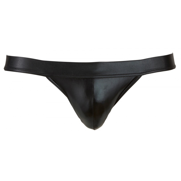 MUNIX Imitação Vinyl Jockstrap Preto