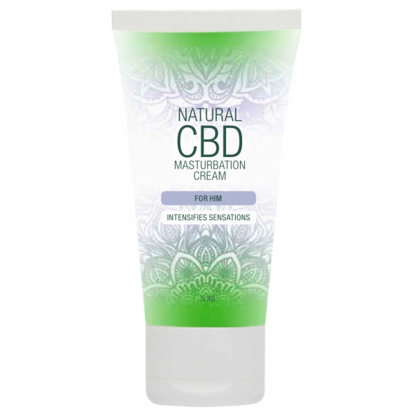 Creme de Masturbação Natural CBD 50ml