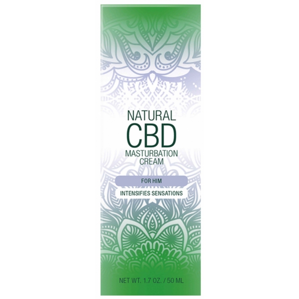 Creme de Masturbação Natural CBD 50ml