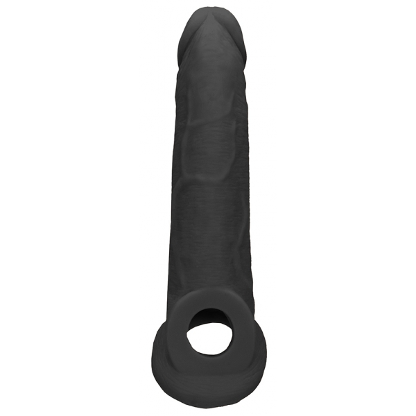 Realrock Penis Sleeve 17 x 4.5cm Black