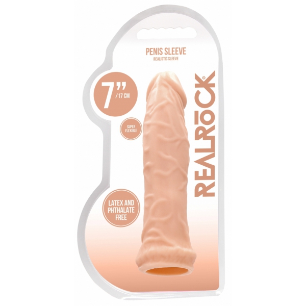 Realrock penis sleeve 16 x 4cm