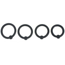 Set of 4 Acorn Rings