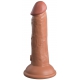 Consolador vibrador 2Density Six - 15,5 x 4cm Latino