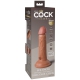 2Densidade Seis dildo vibratório - 15,5 x 4cm Latino