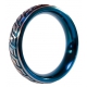 Blue Wave metal cockring