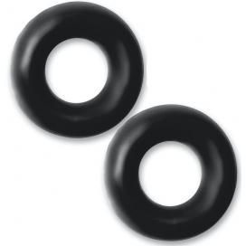 Hünkyjunk by Oxballs Set of 2 Black Stiffy Bulge Cockrings