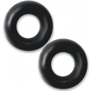 Hünkyjunk by Oxballs Set of 2 Black Stiffy Bulge Cockrings